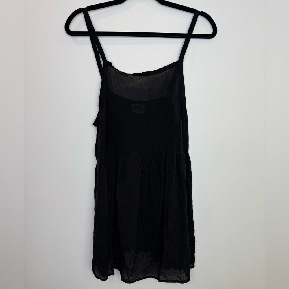 UO Out from under Black babydoll sheer Camisole Mini Dress